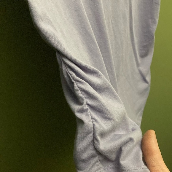 Thyme Maternity Purple Fitted Polo Blouse - Picture 6 of 12